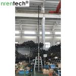 9m height pneumatic telescopic mast for lighting tower 4x1000 Metal Halide Lamps