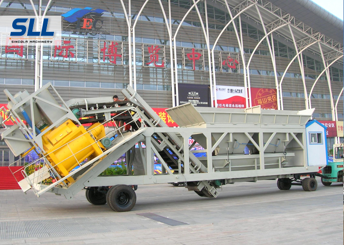 Mobile Concrete Batching Plant