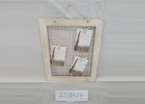 China White Eco Friendly Wooden Rope Album Picture Frames wholesale
