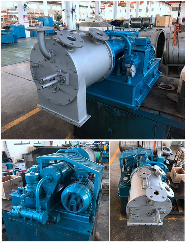 Perforated Basket 2 Stage Pusher Centrifuge For Baking Soda / Ascorbic Acid