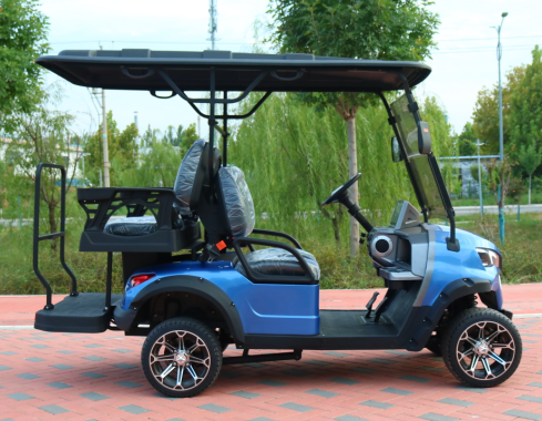 4Kw Motor 4 Seats Electric Golf Cart 12 Inch Tire Vehicle For Sale With Lead Acid Battery