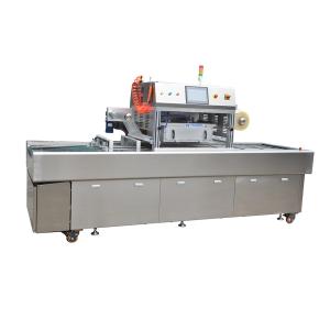 China Vertical Vacuum Tray Sealing Machine Automatic Fresh Chicken Vaccum Sealer wholesale