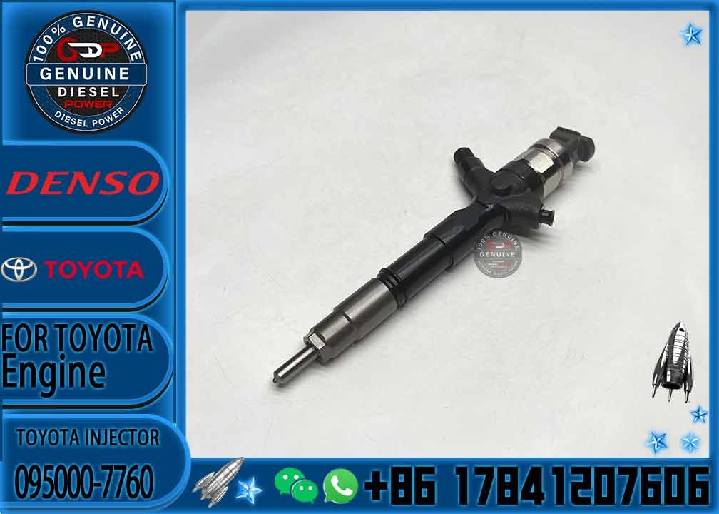 diesel common rail injectors 095000-7760 for Toyota 23670-39276 095000-7030 095000-6760 095000-5920 095000-5520