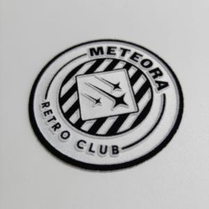 3D Flocking Logo Apparel Embroidery Heat Transfer Patches Classic