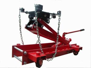China Gearbox Lifting 4 Casters Low 2Ton Hydraulic Transmission Jack wholesale