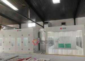 China Preparation Room For Luxury Car Infrared Light Heating Car Repair Line Prep Station wholesale