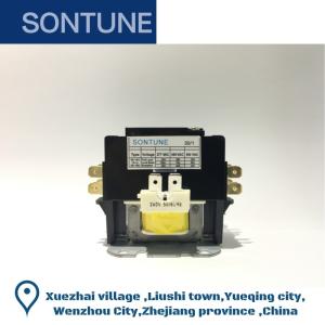 China Plastic Single Pole Contactor For Air Conditioner 220V 3kA Breaking Capacity wholesale