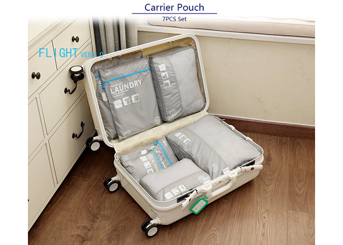 7 In 1 Set Multi - Functional Travel Organizer Bag Large Capacity And Carry Handles