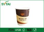 4oz Double Wall Paper Cups Disposable Heatproof Environmentally