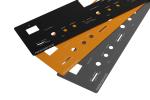 Bending Aluminum Sheet Metal Powder Coating Black Battery Box Stamping Parts