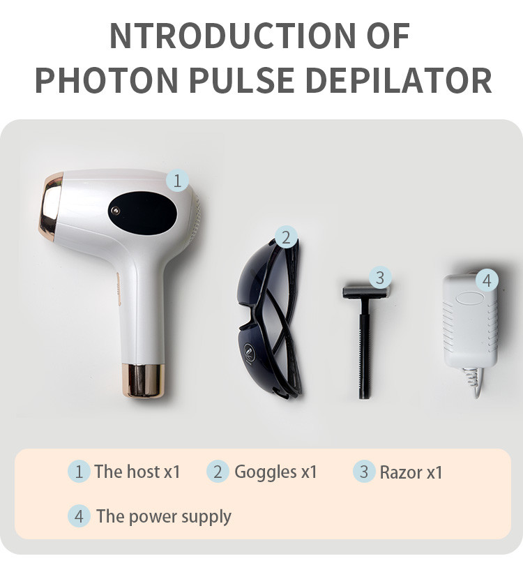 PSE Approval Handheld Laser Hair Remover IPL Skin Rejuvenation