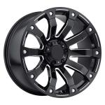 Aftermarket Black Aluminum Alloy 4x4 Off Road Rims