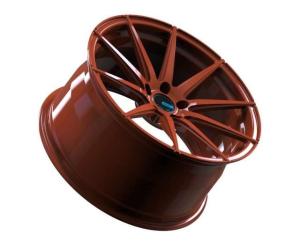 China Red Monoblock 22 Inch Deep Concave Wheels PCD 5-130 Aluminum Alloy wholesale