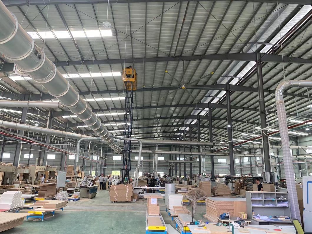 7.3 Meters Hvls Giant Industrial Ceiling Fan Ventilator for High and Large Space