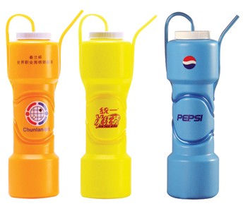 750ml HDPE water bottles, plastic sport water bottle for bicycle riding,sports using (BPA