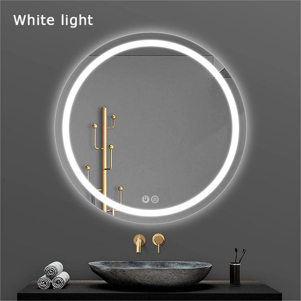 Modern Design Glass Mirror Backlit Bathroom Smart LED Touch Screen Makeup Mirror