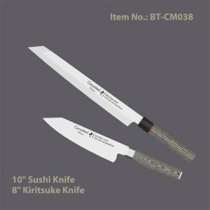 China Cerasteel Chef Knife Powder Steel , Ultra Sharp Cooking Knife wholesale
