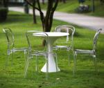 Hot sales Stackable Crystal Acrylic Wedding Event Dining Restaurant Chair