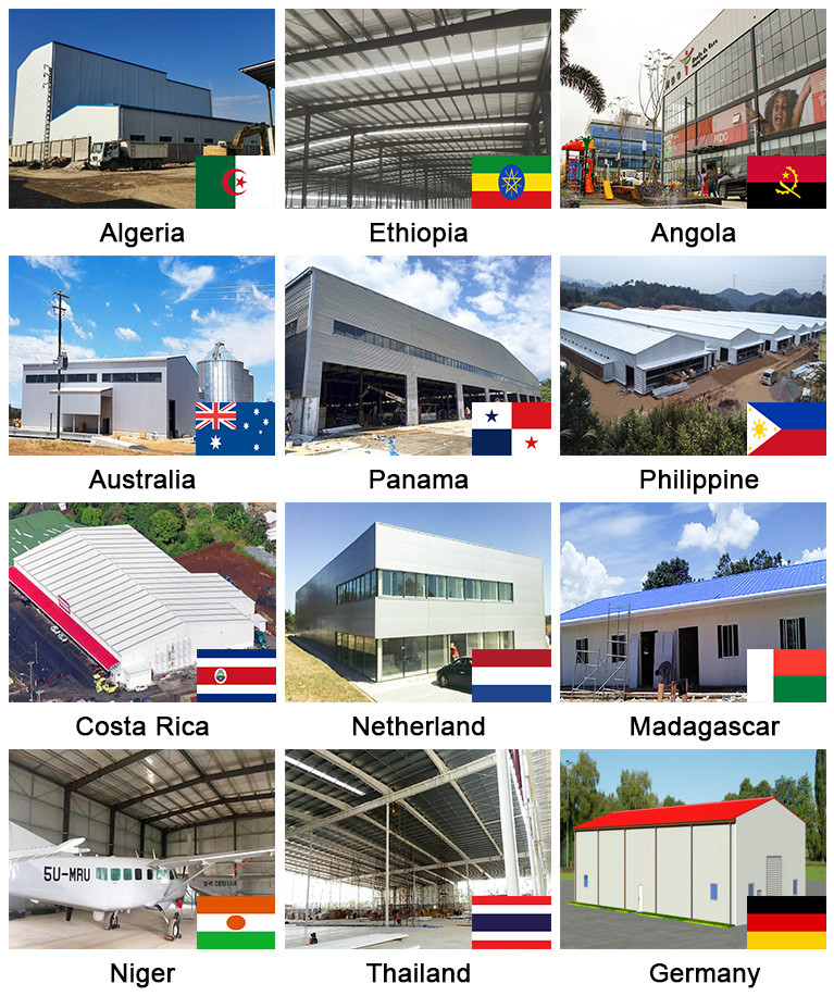 20x50 Steel Structure Shed Custom Metal Sheds Modern Design Style