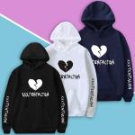 Sport Wear Pullover Oversized Cotton Sweatshirt Unisex Daily Hoodies
