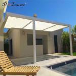 Chinese Top Manufacturer Customized Louver Roof System, Outdoor Aluminum Pergola