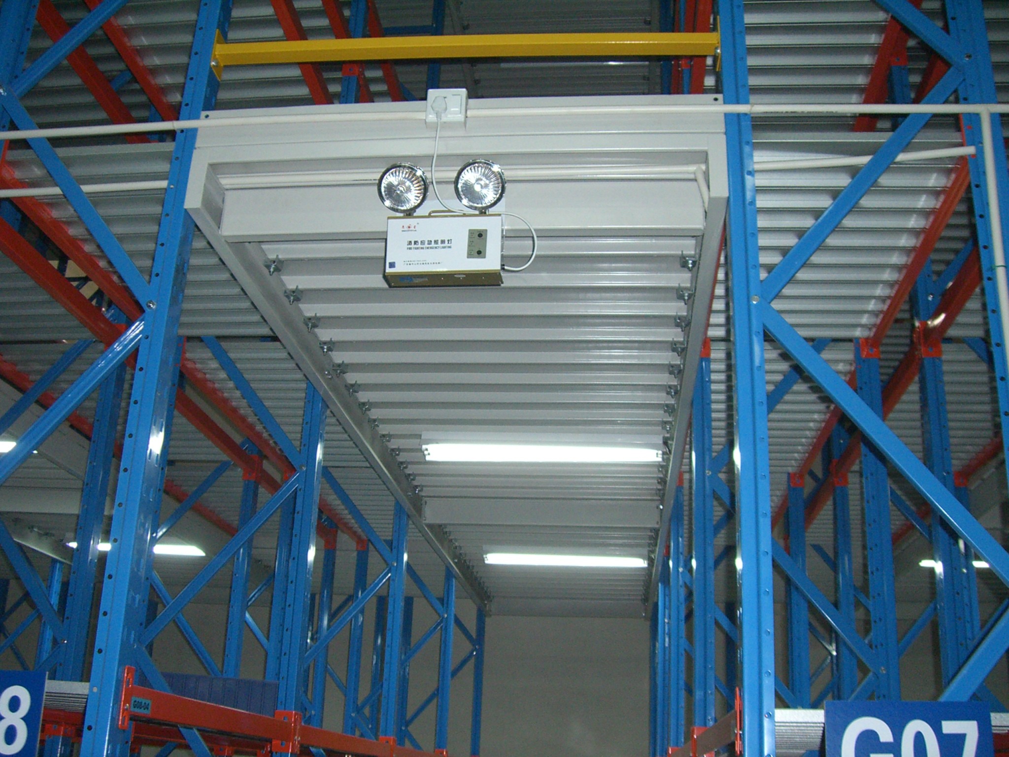 1000kg/M2 Load Capacity Mezzanine Warehouse System Power Coating Finish