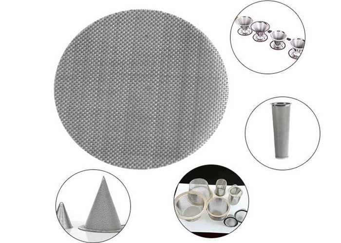 316 Plain Weave 1.60mm Stainless Steel Wire Mesh Filter Screen
