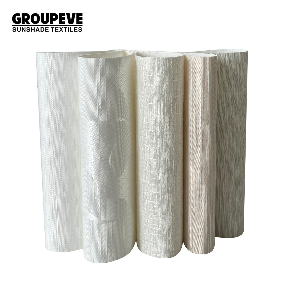 Semi Blackout 100% Polyester Roman Shades Fabrics For Window Treatment