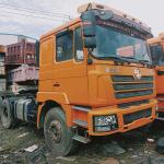 Heavy Used Tractor Trailer Trucks Sinotruck 6x4 10 Wheeler