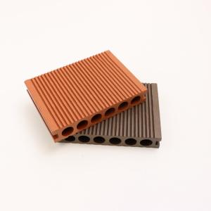 China Exterior 140mm Easy Install Waterproof Outdoor WPC Decking Flooring wholesale