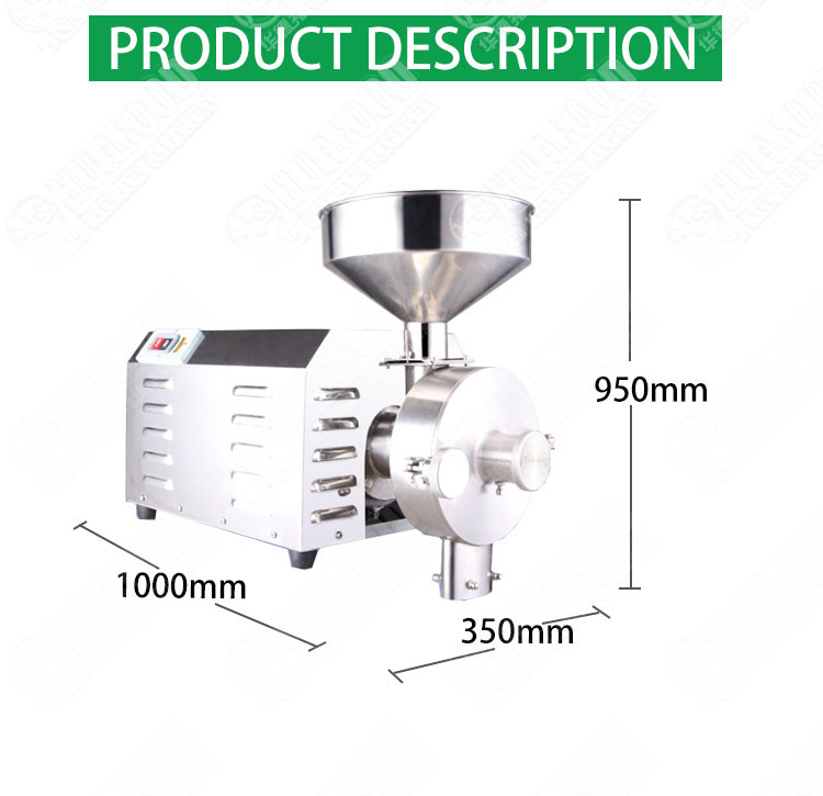 Small CE Automatic Food Processing Machines Wheat Milling Machine
