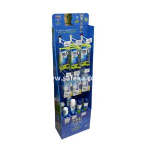 China POS Corrugated Pegboard Display in Store for Razors wholesale