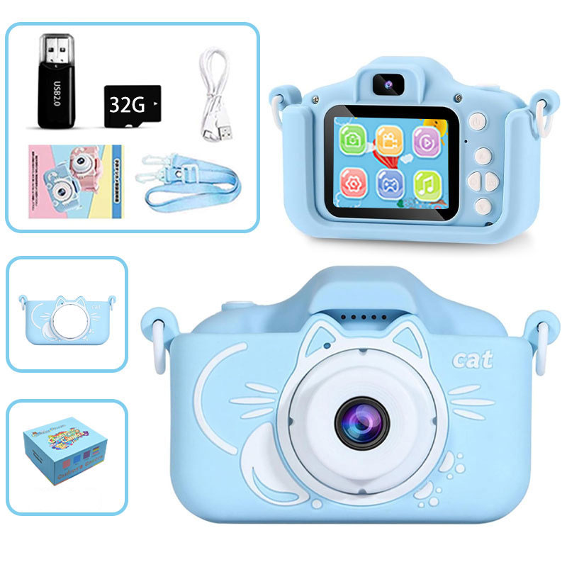 Unisex Upgrade Kids Camera Christmas and Birthday Gifts 1080P HD Selfie Digital Video Camera for Toddlers