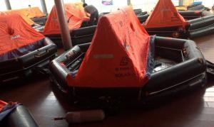 China SOLAS 25 Person Inflatable Liferafts wholesale