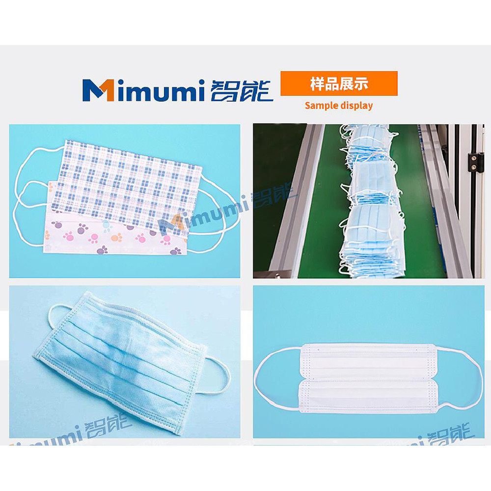 3.5kw Face Mask Maker Machine Disposable Surgical Face Mask Making Machine Line M-KZ121