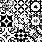 3d Black And White Marble Look 600x600 Ceramic Floor Tile