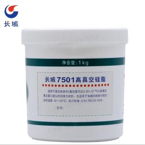 China Sinopec 7501 High Vacuum Silicone Grease Great Wall Synthetic Lubricants wholesale