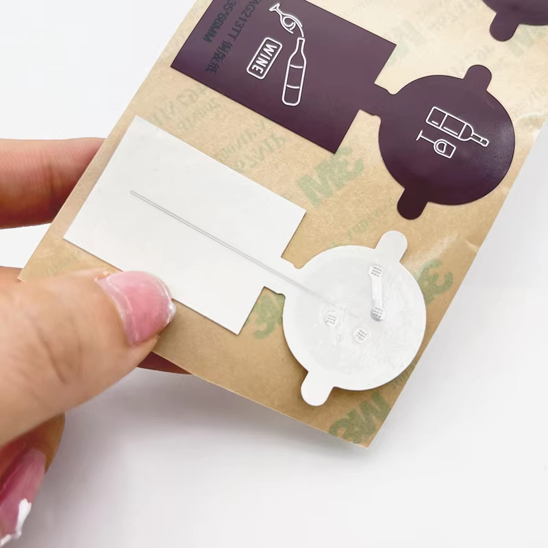 Tamper Proof NFC Label Sticker NTAG213TT/ NTAG424DNA RFID Fragile Tags