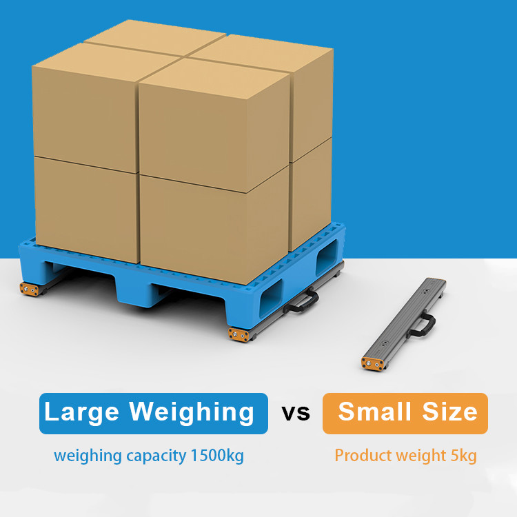 Industrial Scale Pallet Beam Scale 4 Nickel Plated Alloy Steel Load Cells Heavy-Duty Weighing System