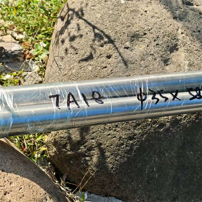 GR9 Titanium Alloy Rod TA18 Titanium Rod High Strength Ta18 Pure Titanium Plate Titanium Forging