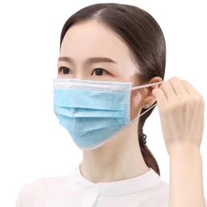 China Perfect Disposable Dust Mouth Mask Non Woven 3 Layer Face Mask Antibacterial wholesale