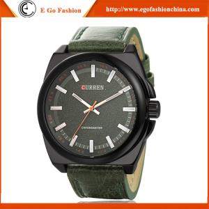 China Vampire's Dairy Movie Watch Stainless Steel Back Watch CURREN 8168 Mens Watches Leather wholesale