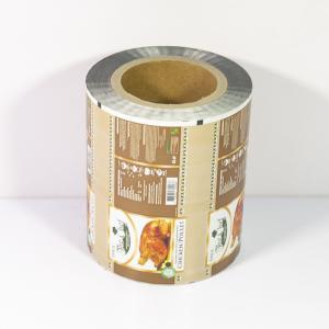 China Custom Logo Automatic Packaging Roll Film Mylar Aluminum Foil Film wholesale
