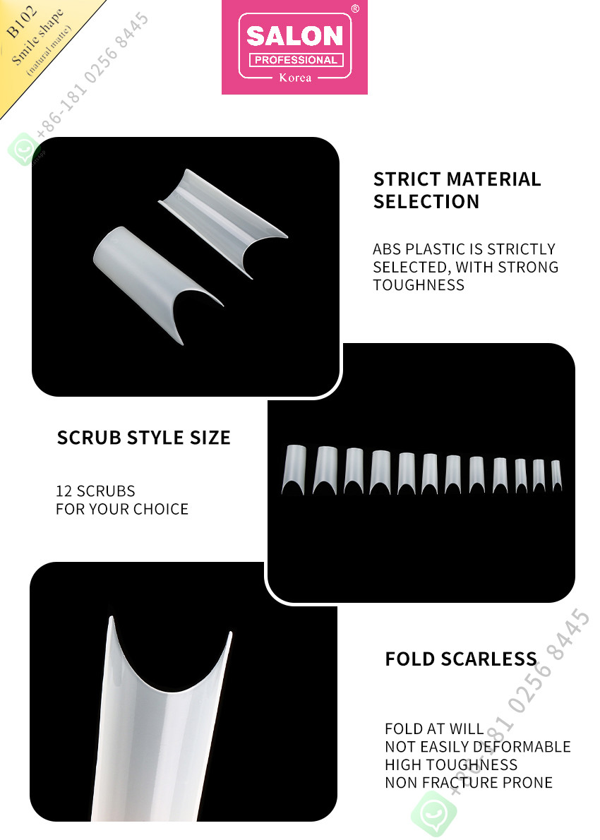 Fake Nails Handmade Soft Gels Press On Nails Wholesale Price 12 Sizes