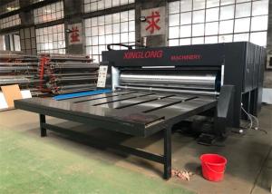 China 2 Color Printer Rotary Flexo Printer Slotter Die Cutter For Corrugated Creasing Slotting wholesale