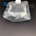 Reusable Clear Plastic Spouted Liquid Drink Bag Pouch Alcohol Pouch