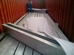 Hot Dip Galvanized Steel Structure Fabrication / Galvanized steel structure