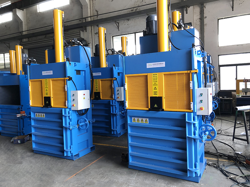 Vertical Hydraulic Plastic Baling Machine Press Waste Paper Baler Machine
