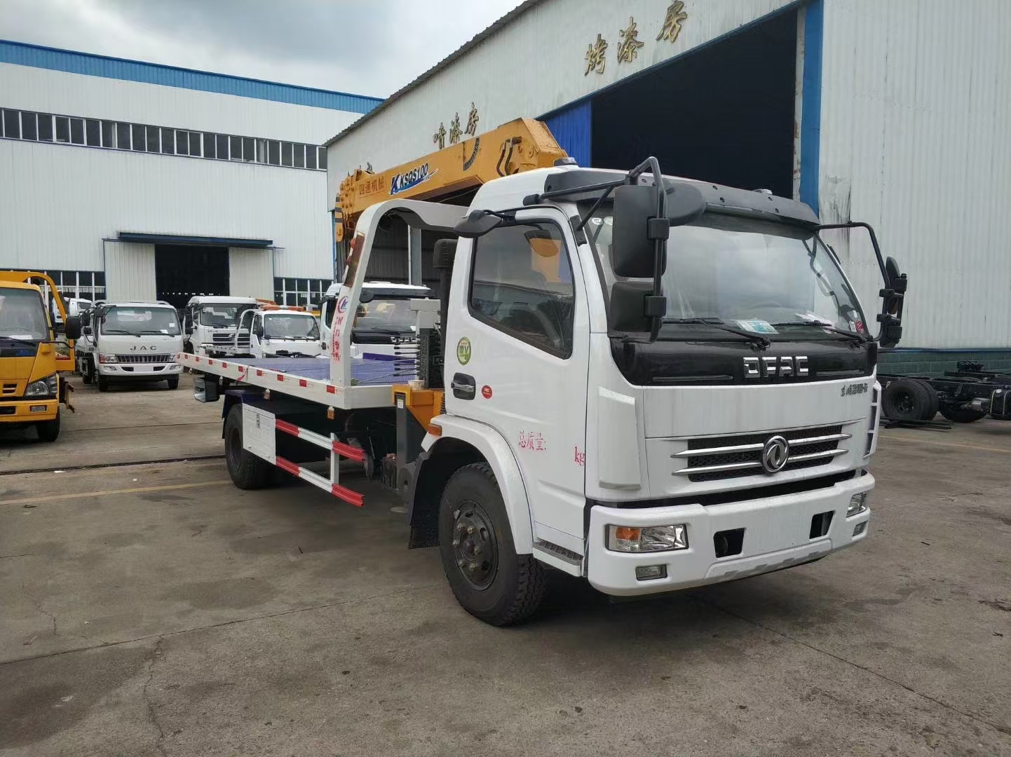 5-ton Flatbed Trailer Forklift Tractor