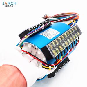 China 16 Circuits 20A 20 Signals 100RPM Hollow Shaft Slip Ring wholesale